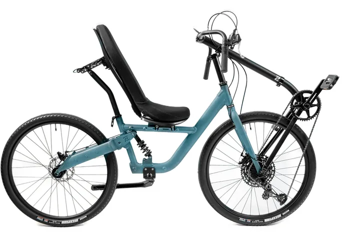 Cruzbike A4x Complete in Ice Blue, side view